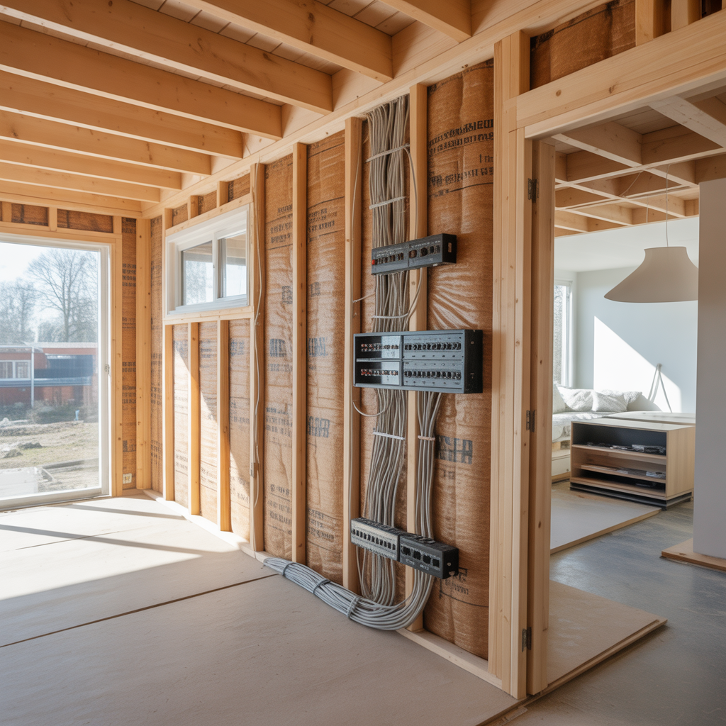 7.Ratt elinstallation nar du bygger ut ditt hus