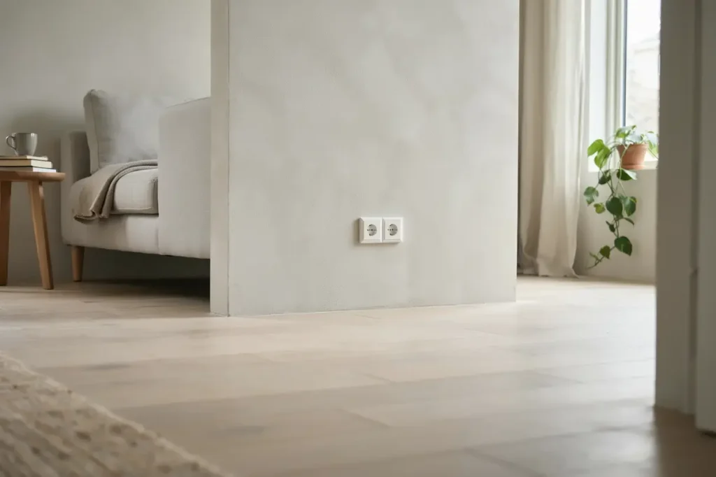 elrenovering och nya v gguttag i villa i enskede